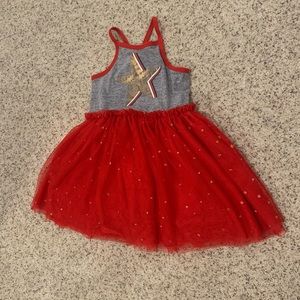 4T Cat & Jack Patriotic Girls Dress